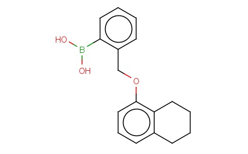 2-[(1',2',3',4'-TETRAHYDRO-5-NAPHTHYLOXY)METHYL]PHENYLBORONIC ACID